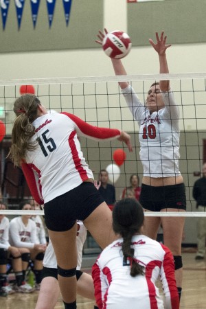Flames denied share of championship volleyball 