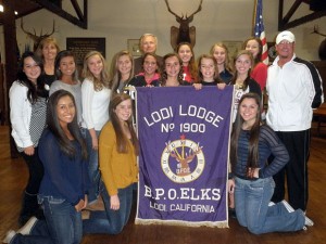 Lodi Elks raises funds for Lodi High School girls basketball