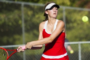 Flames remain perfect in San Joaquin Athletic Association girls tennis