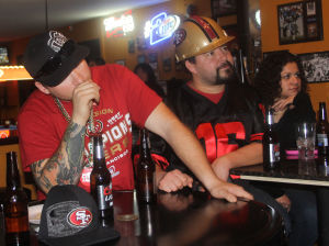 San Francisco 49ers fans’ emotions went up and down during Super Bowl
