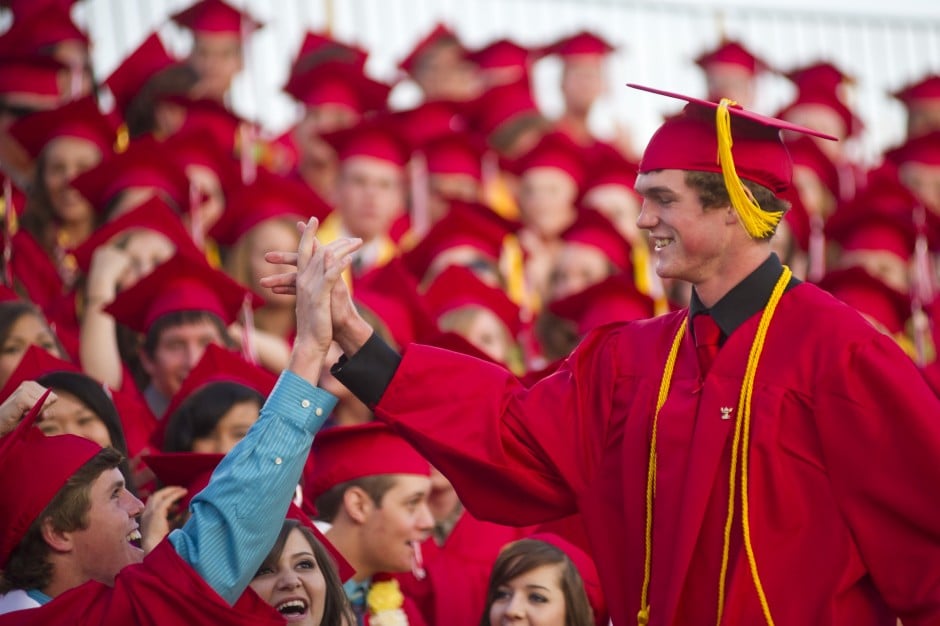 Galt High School graduation 