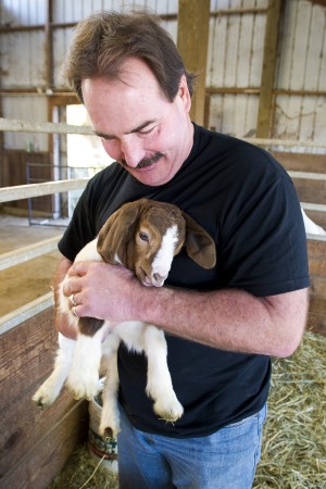Mick Founts has drive to help kids — human and goat