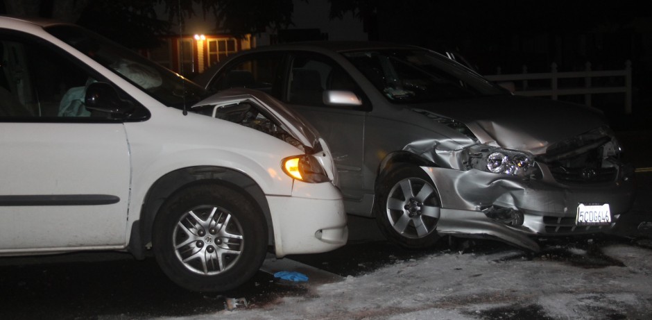 Two cars crash in Eastside Lodi