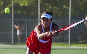 Flames remain perfect in San Joaquin Athletic Association girls tennis