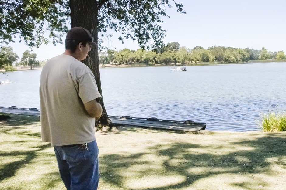 City parks workers recount their rescue of a woman who fell into Lodi Lake