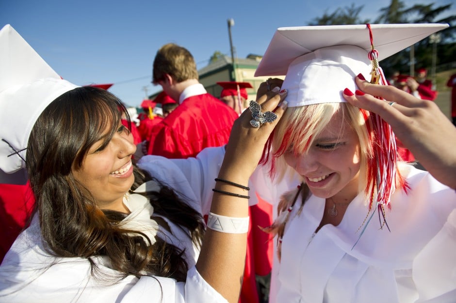 Lodi High School graduation 