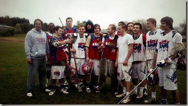 Jordan Hunnell part of USA Starz Lacrosse team