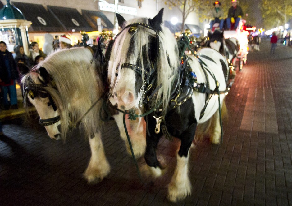 Parade of Lights — 89 floats strong — winds its way through Downtown Lodi with sports theme 