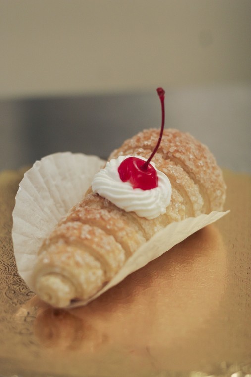 Red velvet, key lime mousse, bear claws in Galt at M&W Dutch Bakery