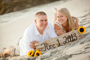 Cody Cox, Lauren Harr get engaged on the beach at midnight in Monterey