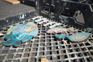 Heritage School students hope watershed mural will discourage local litterbugs 