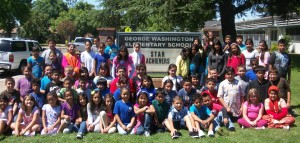 Honoring STAR achievers at Washingtom Elementary School