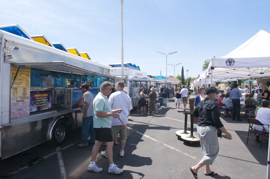 Chowing down at the first-ever Lodi Taco Truck Cook-Off 