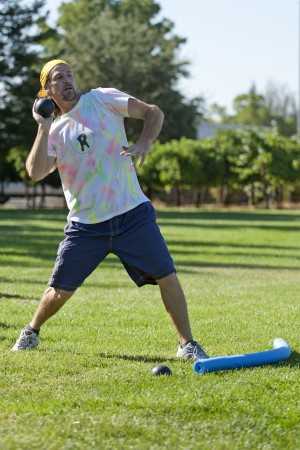Local families host games of their own