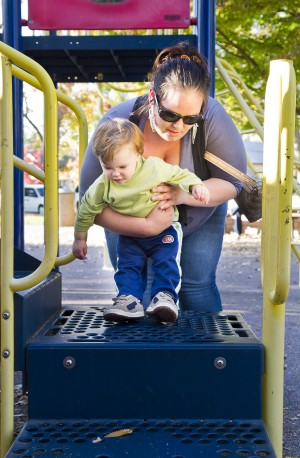 Member of regional group for mothers shares benefits of connecting with other stay-at-home moms, children