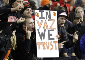 Lodi’s Cody Vaz stakes claim as Oregon State’s starting quarterback