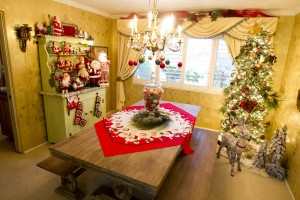 View Christmas decor on Omega Nu’s Holiday Home Tour
