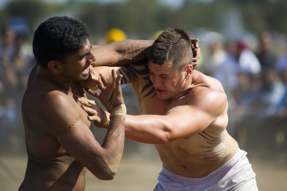 A different kind of wrestling at local Sikh temple 