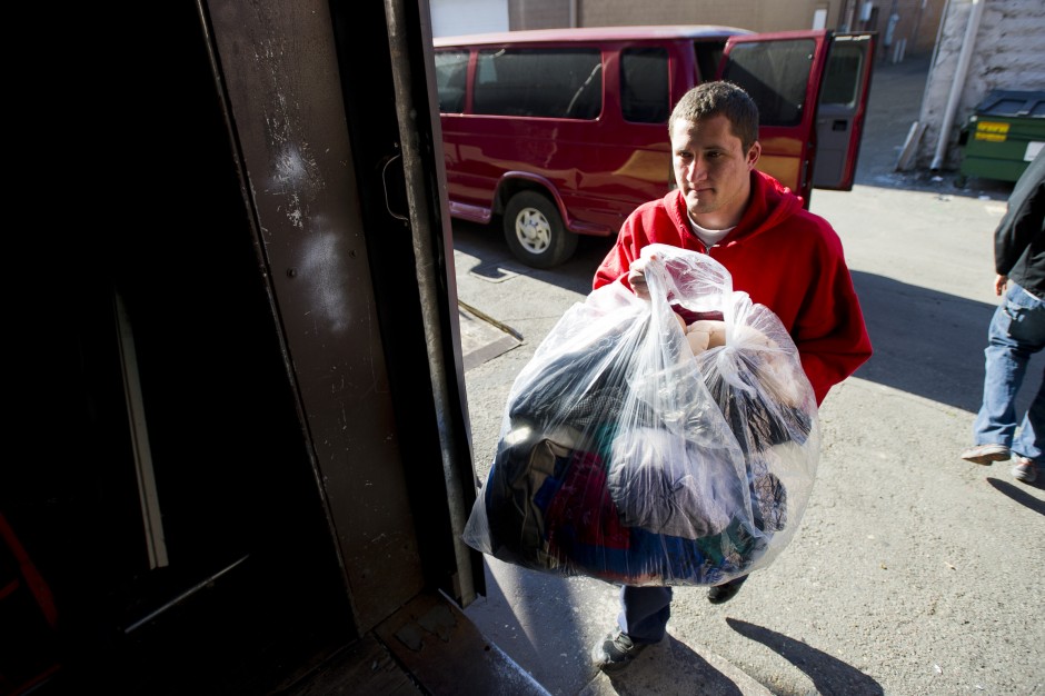 Lodi homeless fight cold