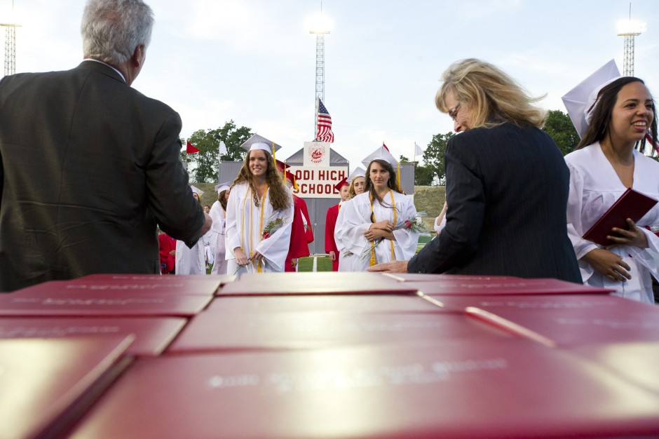 Lodi High School graduation 