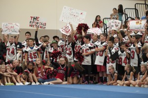 Local cheerleaders meet up for league championship