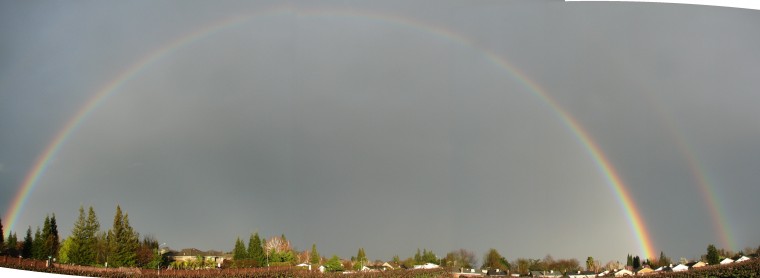 Woddbridge Vineyard Rainbow