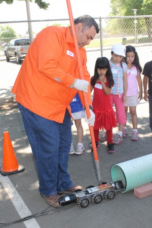 Nichols Elementary School students visit city of Lodi Public Works