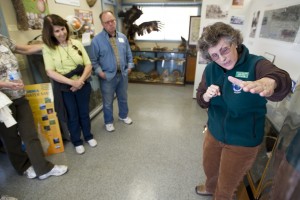 Museum group tours Lodi Lake in preparation for Indian exhibit