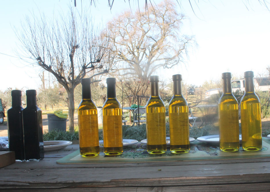 Cecchetti Farms offers flavored olive oils to Wine and Chocolate Weekend visitors
