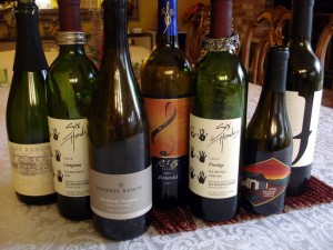 A nice set of wines for New Year's