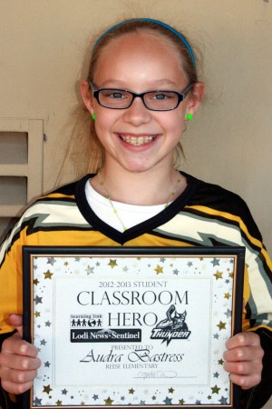 Reese Elementary School classroom heroes