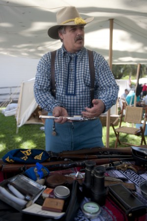Actors step into history at Civil War encampment in Lockeford