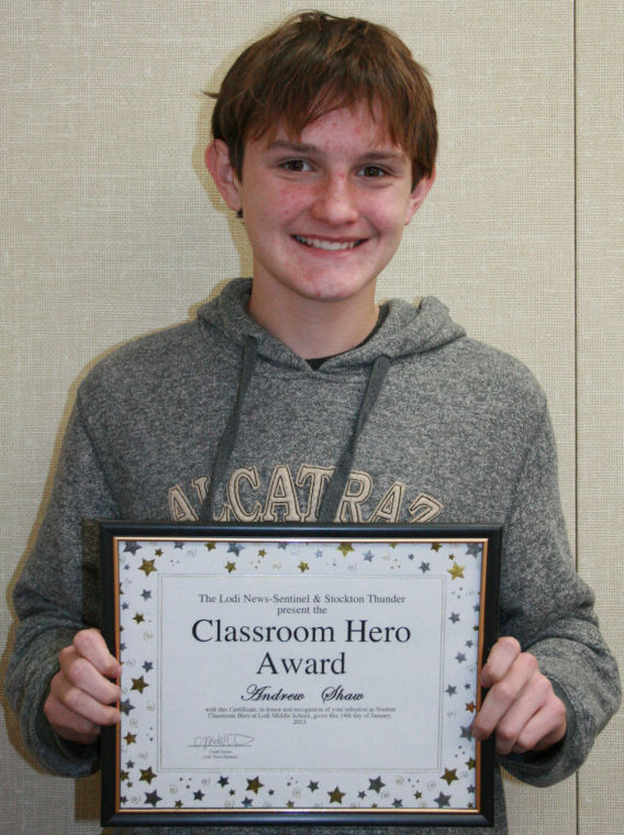 Lodi Middle School names classroom heroes