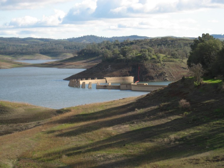 New Hogan Reservoir - Valley Springs  Jan 24, 2010