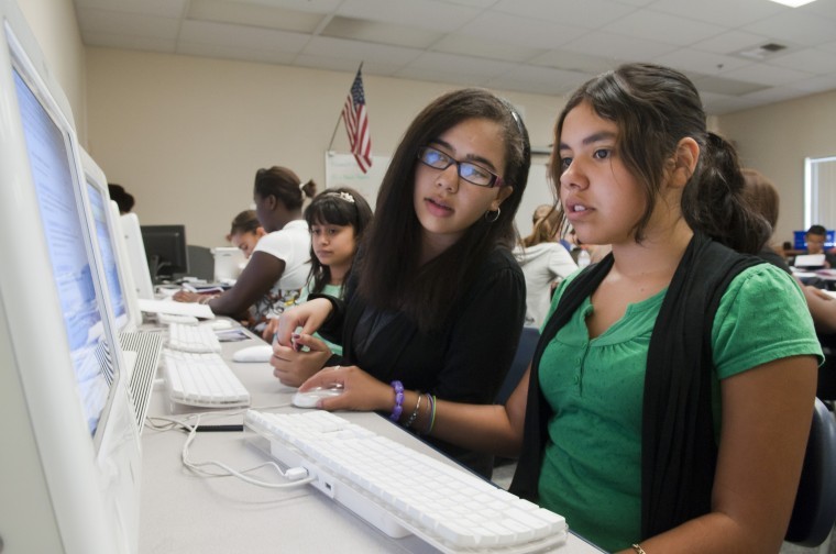 Teacher Martha Snider brings technology into the classroom