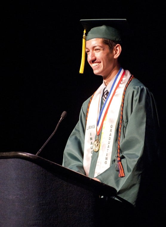 Liberty Ranch High School valedictorian Anthony Tiapon: Work hard — but enjoy the moment, too