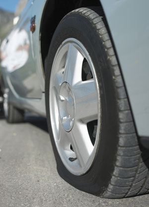 Flat tire