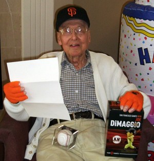 George Steedman celebrates 100th birthday