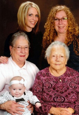Five generations