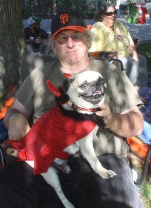 Trick or dog treats: Local pugs dress up in costume 