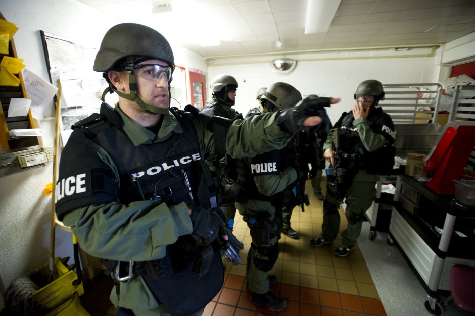 Area SWAT teams use Lodi High School campus for practice 