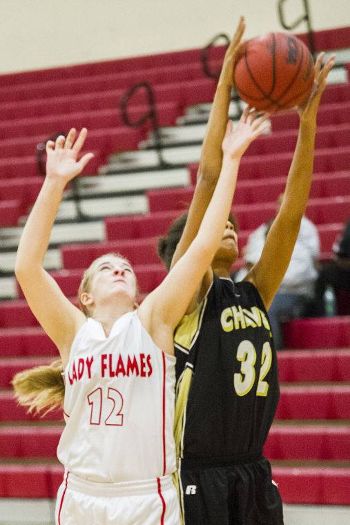 Girls basketball: Flames fade in second half 