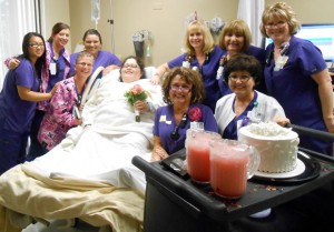 Couple married at Lodi Memorial Hospital on 10/11/12