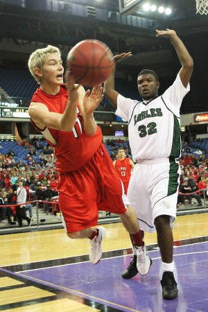 Flames scorch Eagles to reach first section final 