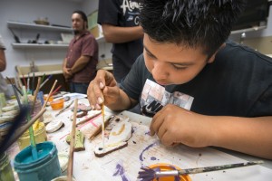 Heritage School students hope watershed mural will discourage local litterbugs 