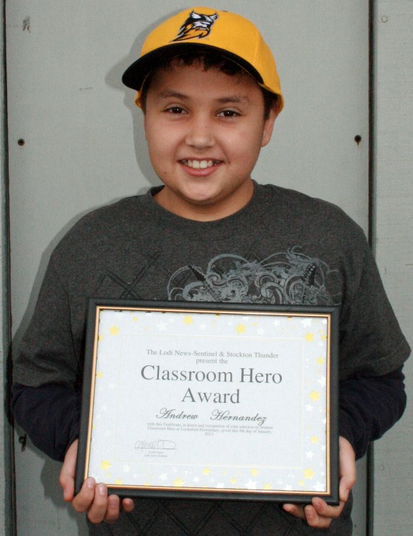 Lockeford School names Classroom Heroes