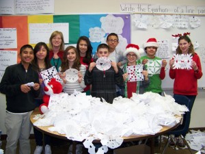 Snowflakes for Sandy Hook students