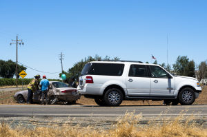 Paramedics respond to crash in Acampo