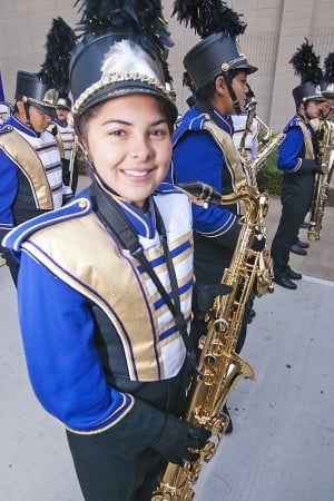 Marching band competition comes together thanks to parent help