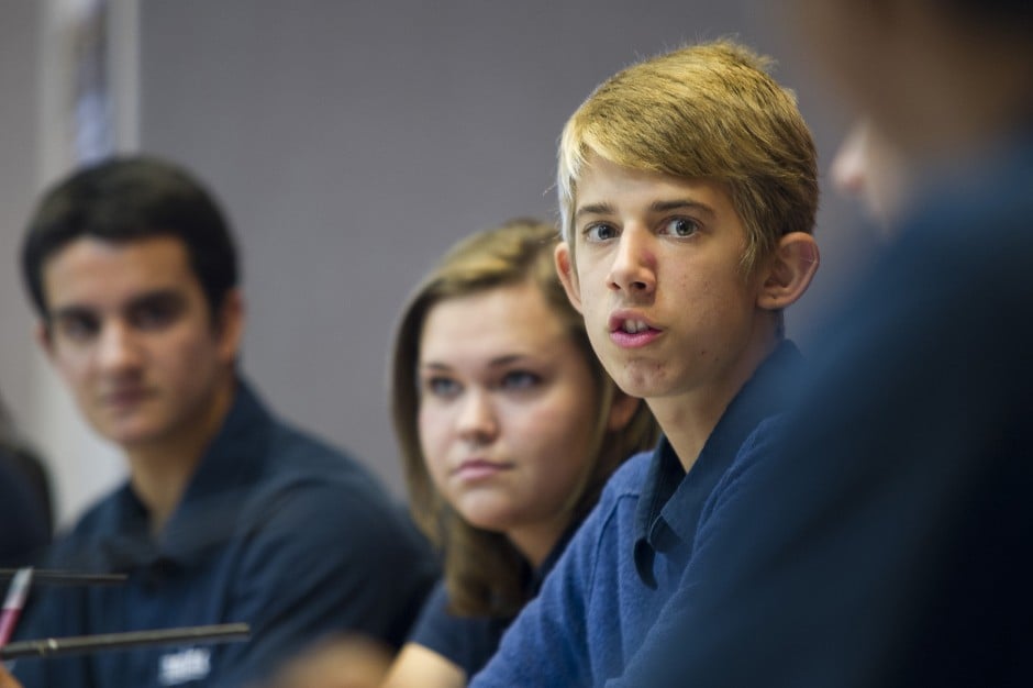Local teens get a lesson in politics